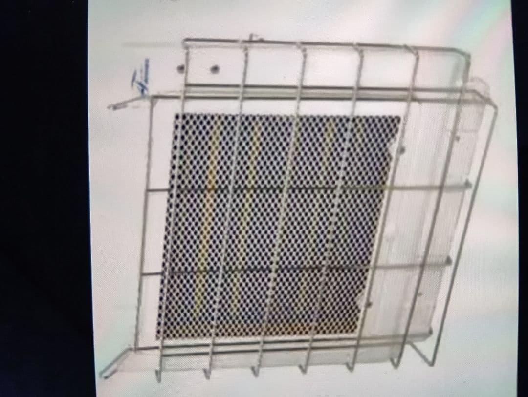 遠赤外線マイカヒーターII　マイカヒーター用ステンレスホルダー　２点セット