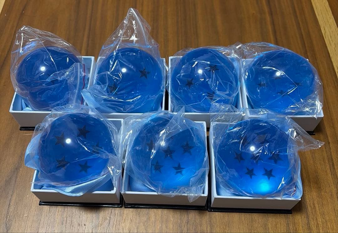 ドラゴンボール　レプリカ　7個セット　青
