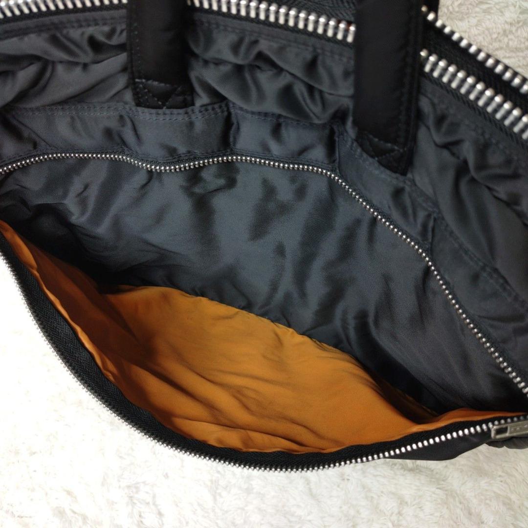 【美品】PORTER タンカー ブリーフケース ブラック 2way A4 通勤