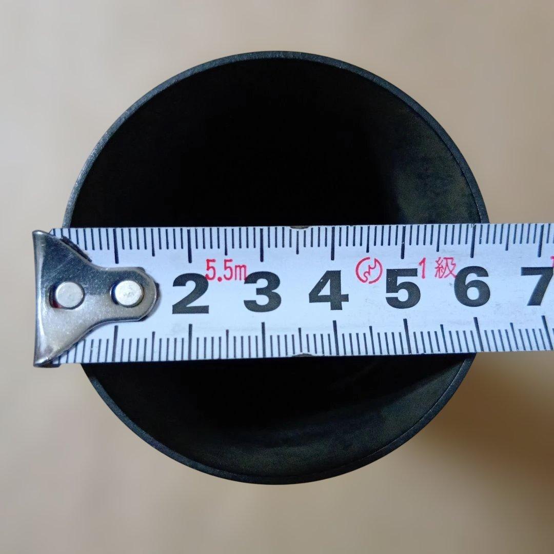 茶道具　唐銅経筒花入