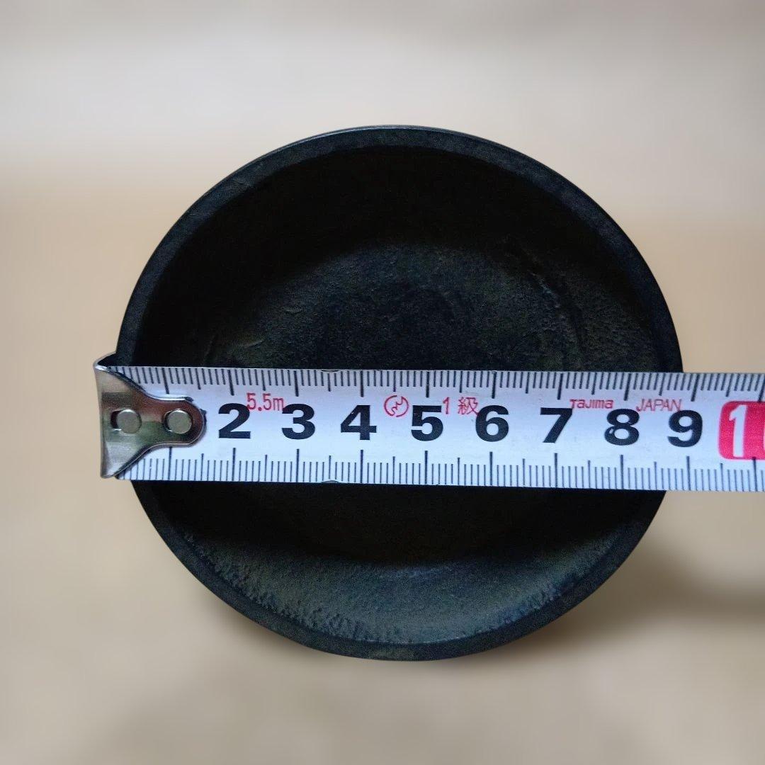 茶道具　唐銅経筒花入