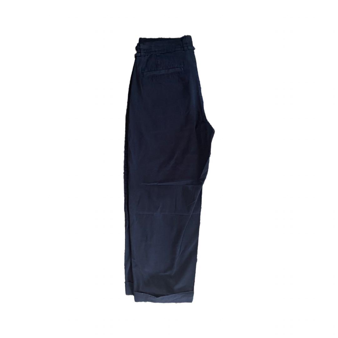 パンツ CAHLUMN 2 Tuck Chino Pant navy