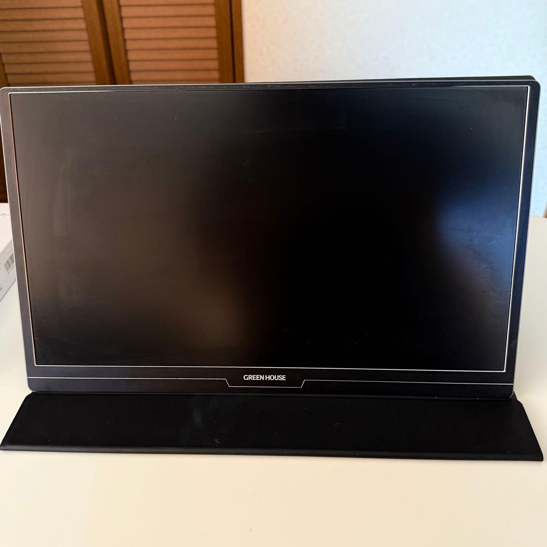 値下げ＊モバイルモニター GH-LCU16B 15.8型GREEN HOUSE