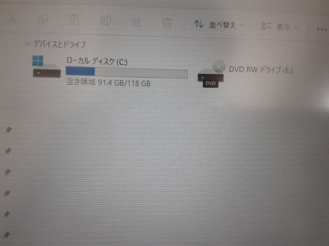 Windowsノート本体 Panasonic CF-SV7LDFPR