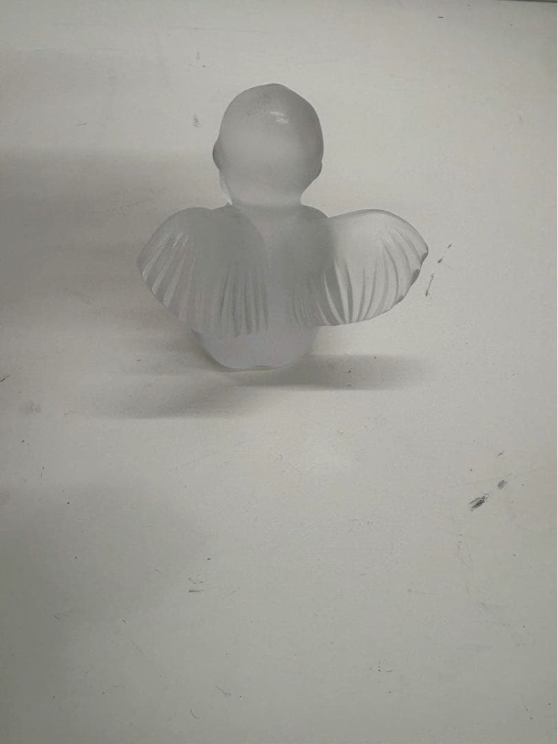 Lalique ラリック クリスタル 天使 置物 3体セット 中古品