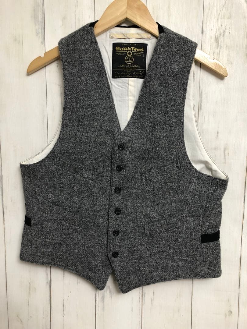 【美品】BEAMS × Harris Tweed コラボ 100th ベスト M