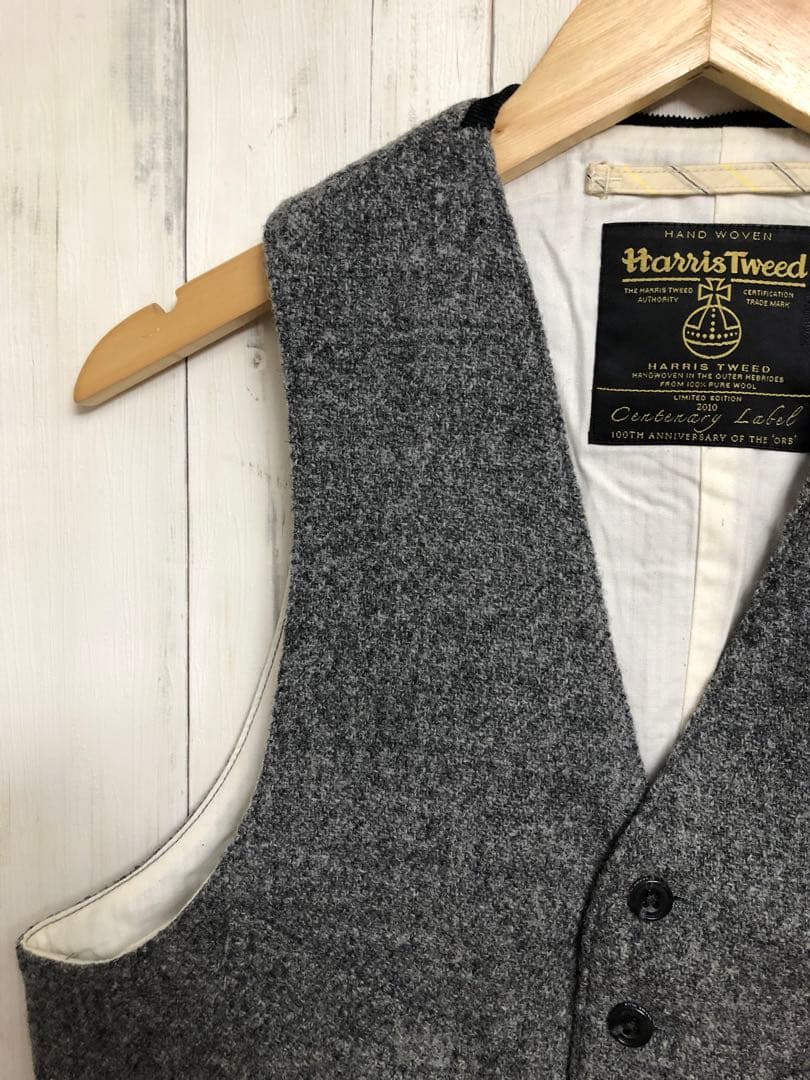 【美品】BEAMS × Harris Tweed コラボ 100th ベスト M