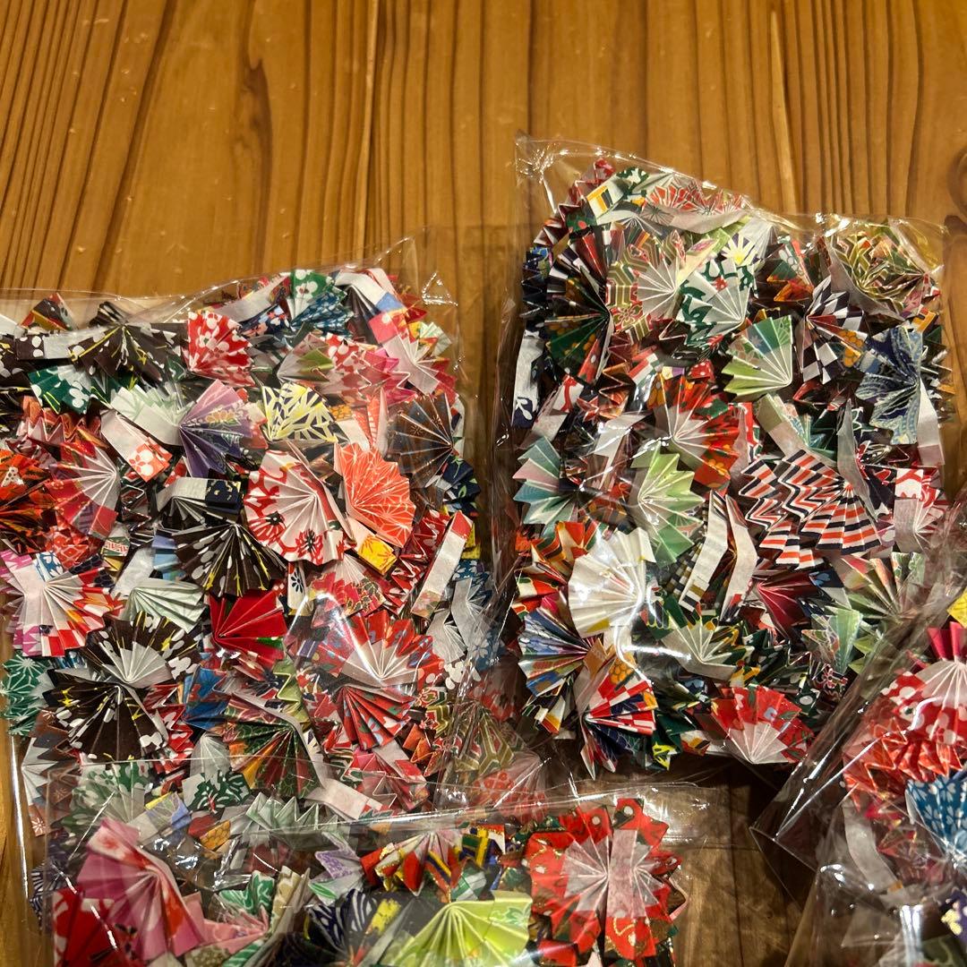 【マロン】7月分　和柄和紙の扇子　1000個