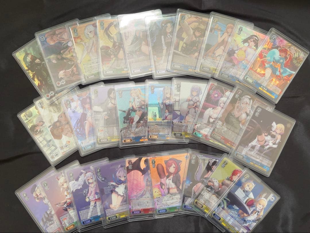 アズールレーン　ヴァイスシュバルツ　第一弾　ザラSP など カード 約500枚