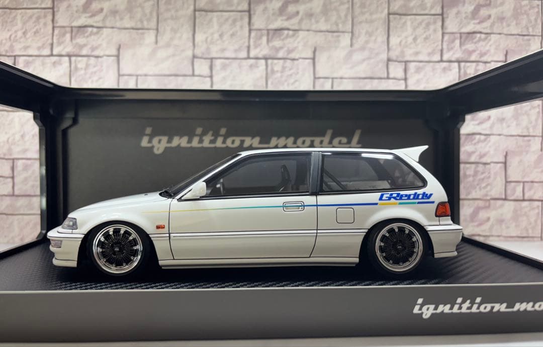 1/18イグニッションモデル　ホンダシビック【新品】大阪環状族　なにわ友あれ