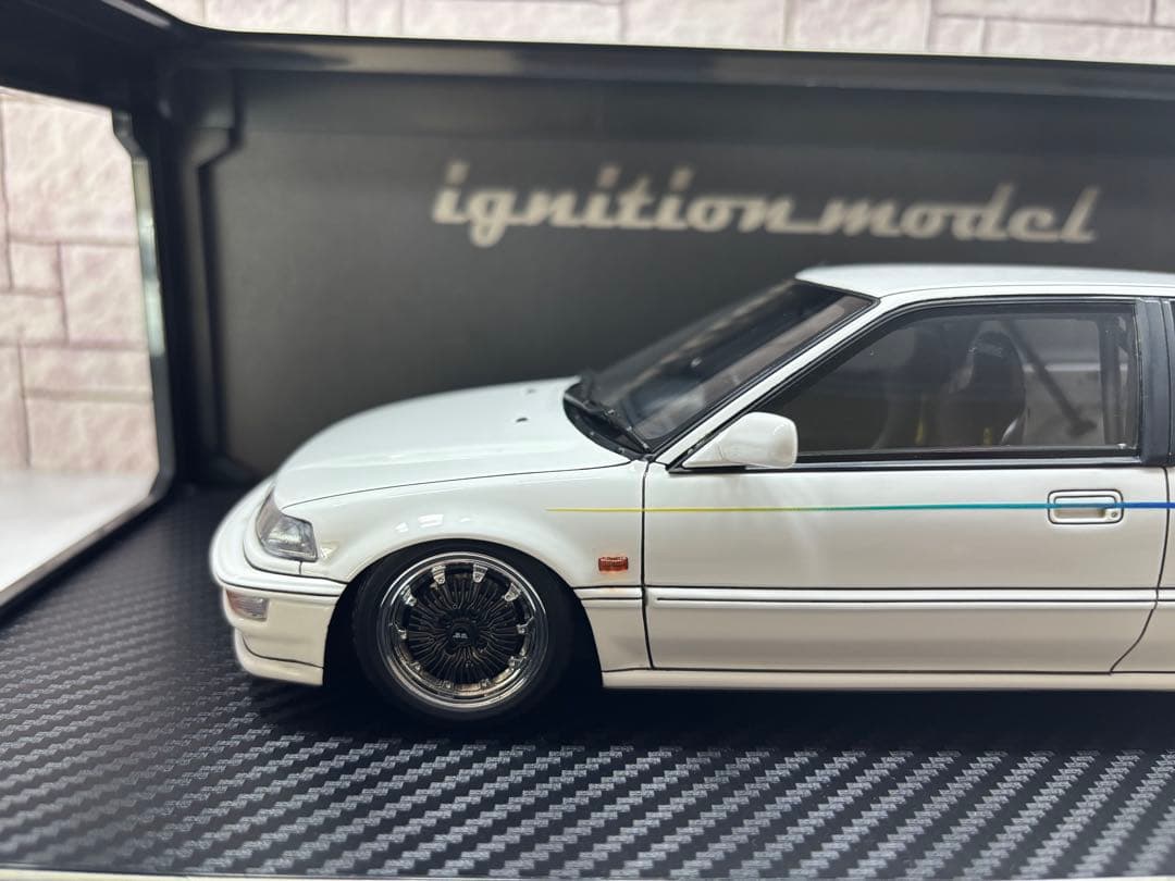 1/18イグニッションモデル　ホンダシビック【新品】大阪環状族　なにわ友あれ