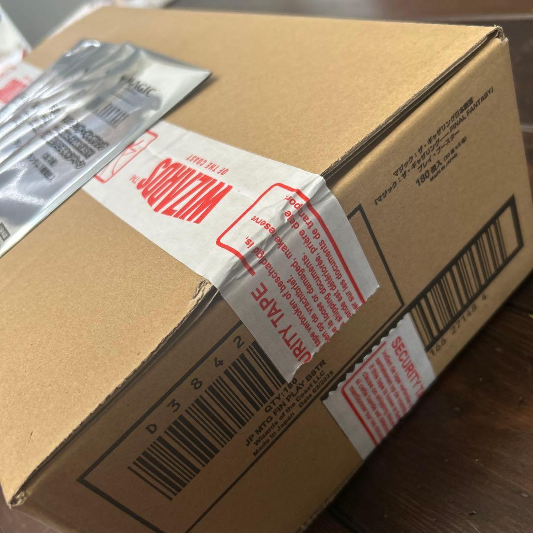 MtG ファイナルファンタジー プレイブースター 未開封 プロモ付　カートン