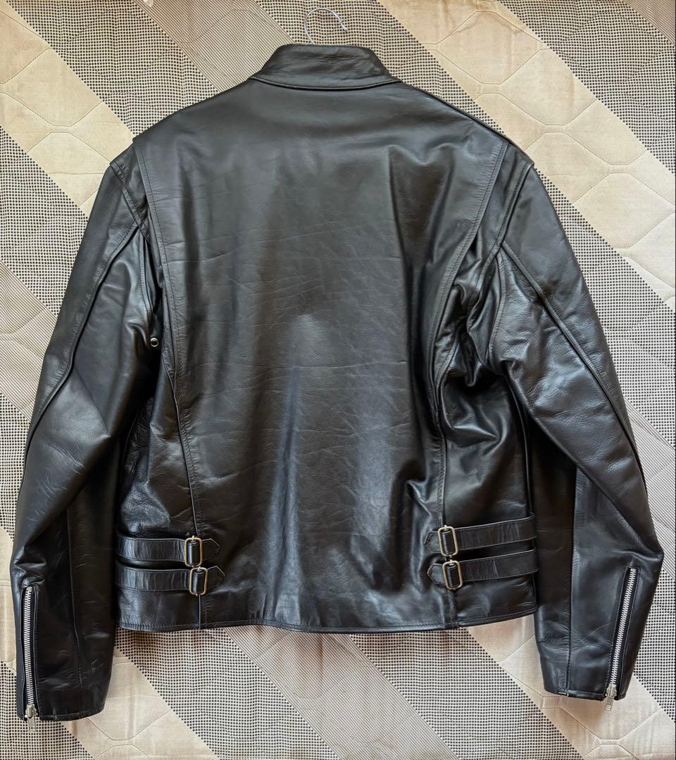 HORNE WORKS ホーンワークス シングルライダースジャケット LL