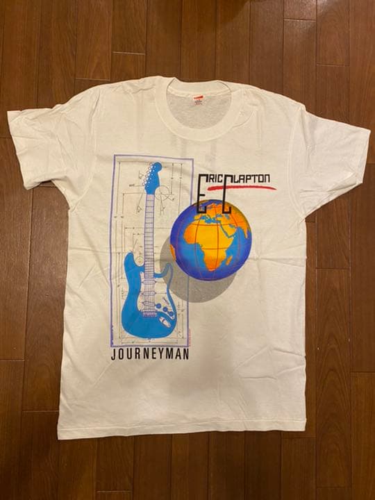 ERIC CLAPTON JOURNEYMAN TOUR 1990 Tシャツ L