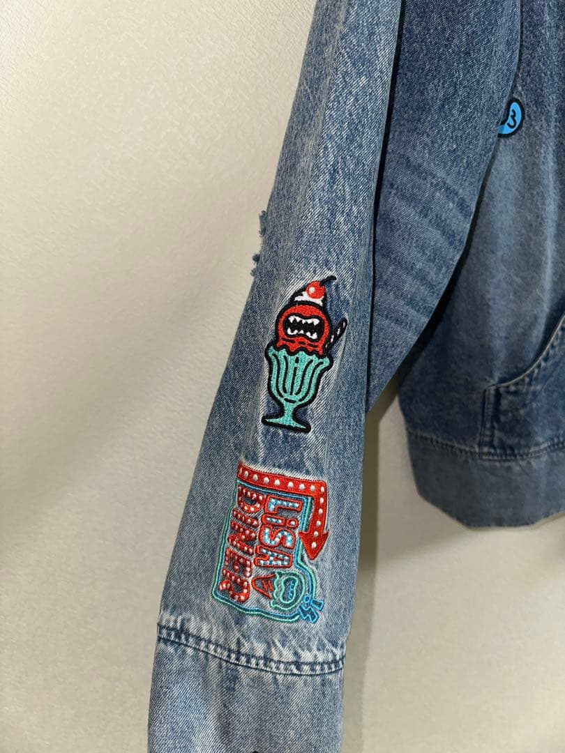 LiSA アイスクリーム デニムパーカー i SCREAM Lサイズ