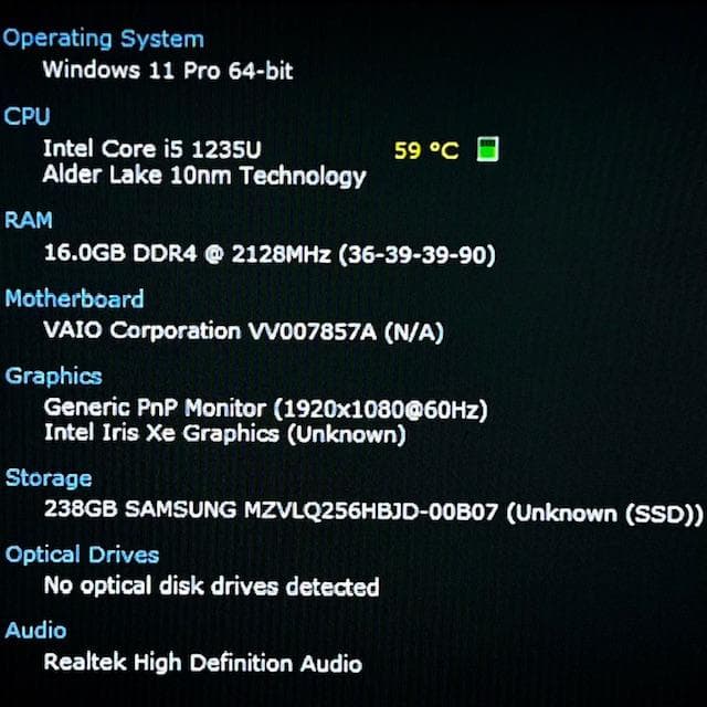 《2022》第12世代上級ハイスペック！オフィス2024！VAIO Pro PG