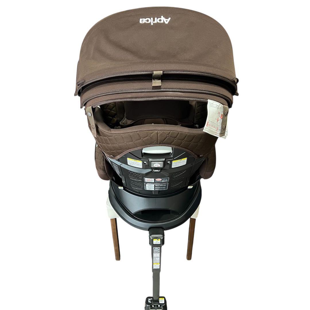 美品☆アップリカチャイルドシート フラディアグロウisofix DX