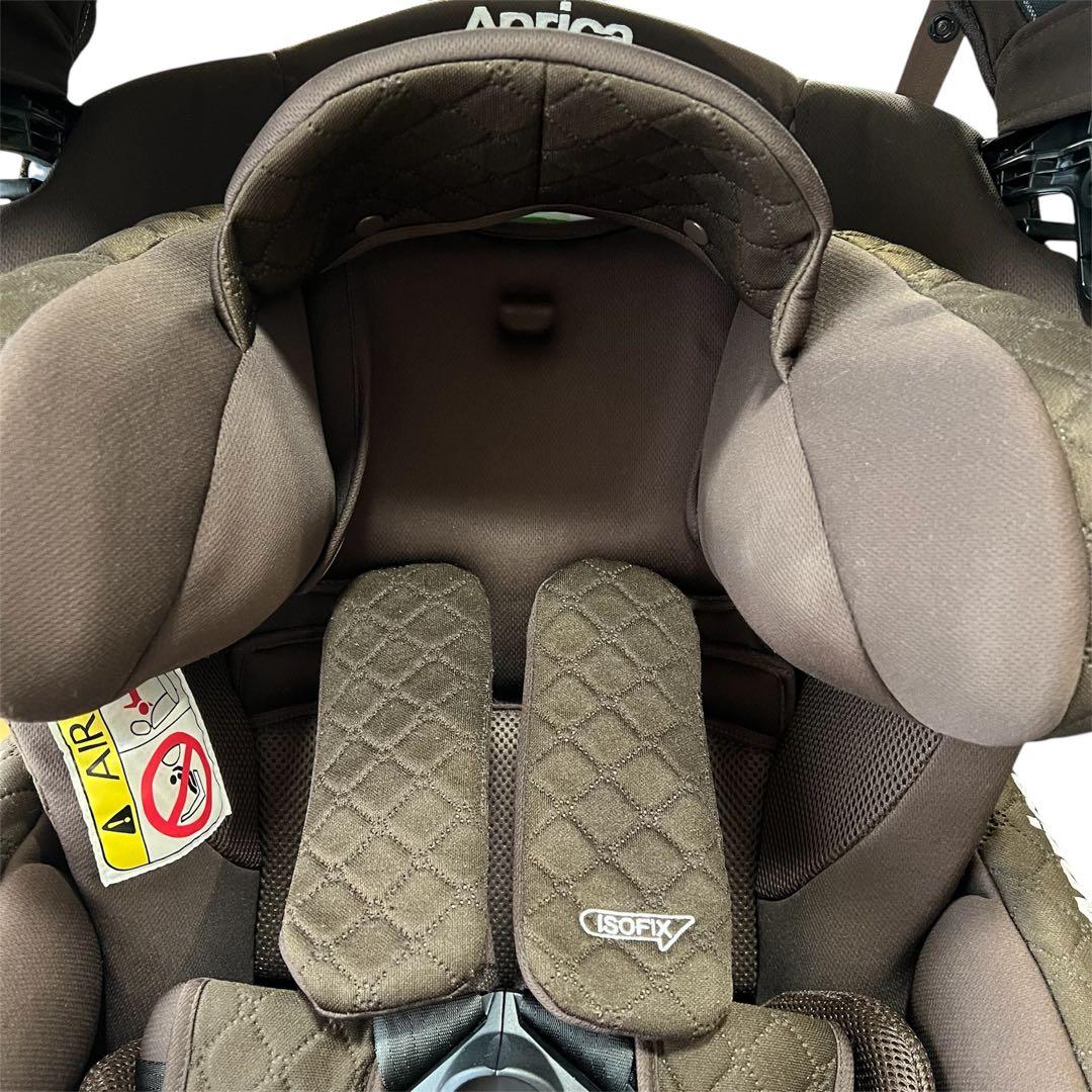 美品☆アップリカチャイルドシート フラディアグロウisofix DX