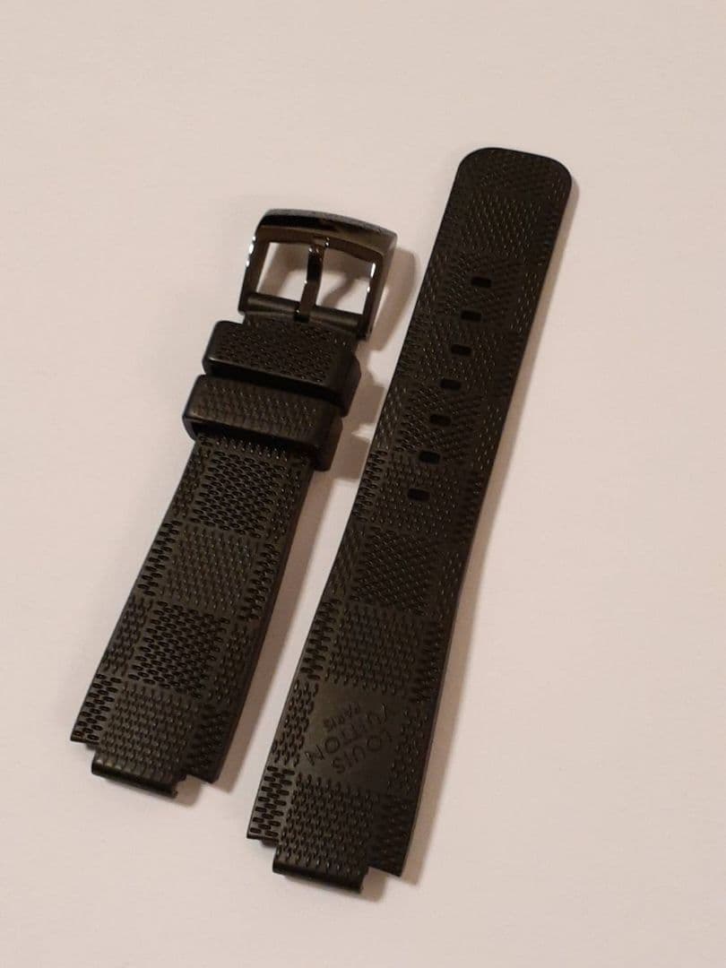 美品　ルイヴィトン タンブール ストラップ ダミエ　ラバーベルト