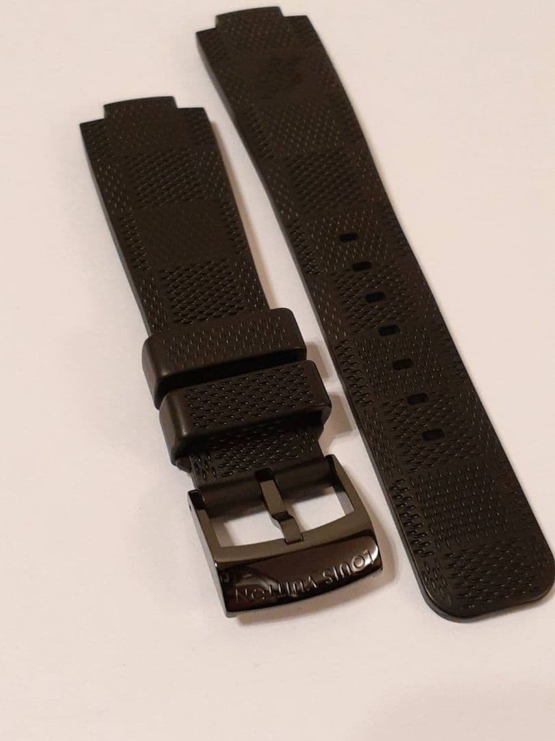 美品　ルイヴィトン タンブール ストラップ ダミエ　ラバーベルト