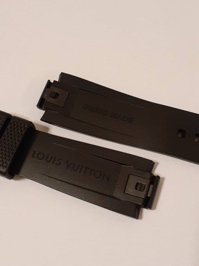 美品　ルイヴィトン タンブール ストラップ ダミエ　ラバーベルト