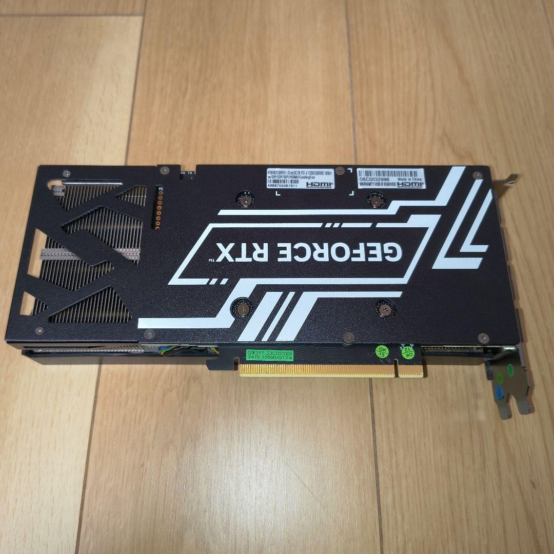 グラフィックボード・グラボ・ビデオカード GALAKURO GeForce RTX 4070 SUPER 12GB