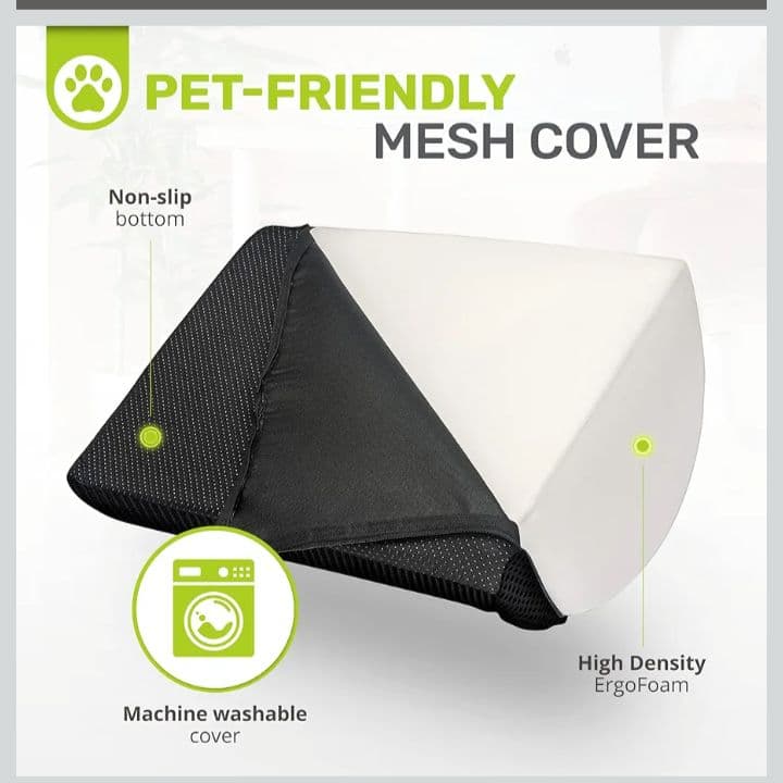 ErgoFoam　デスク下設置型　フットレスト　高級　足置き台　デスク用　YK