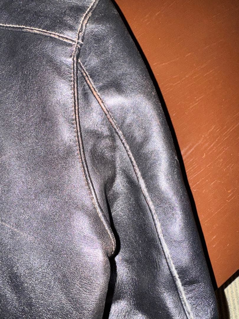 buco j-100 j100 ブラックレザーシングルライダースジャケット