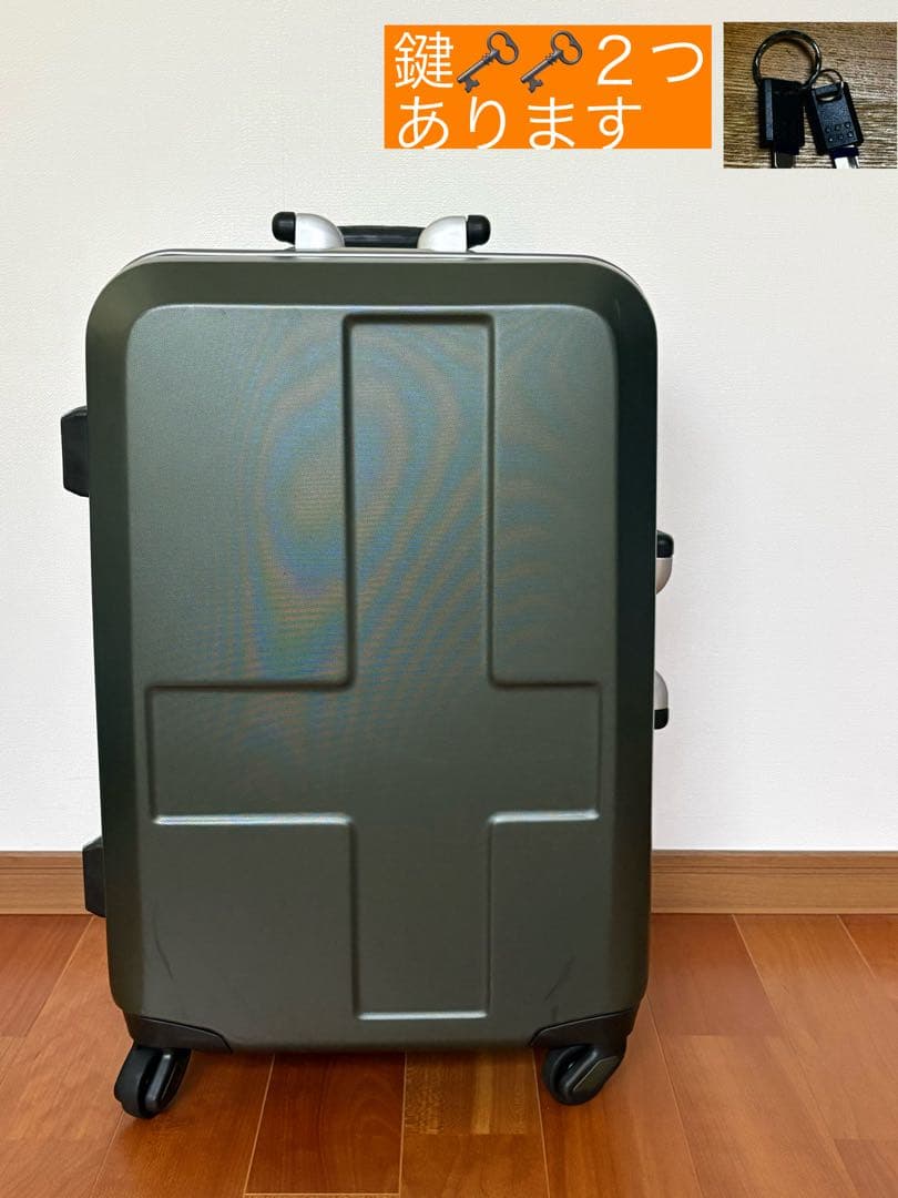 innovatorスーツケースINV22E ポーチ ステッカー収納袋タグ有54L