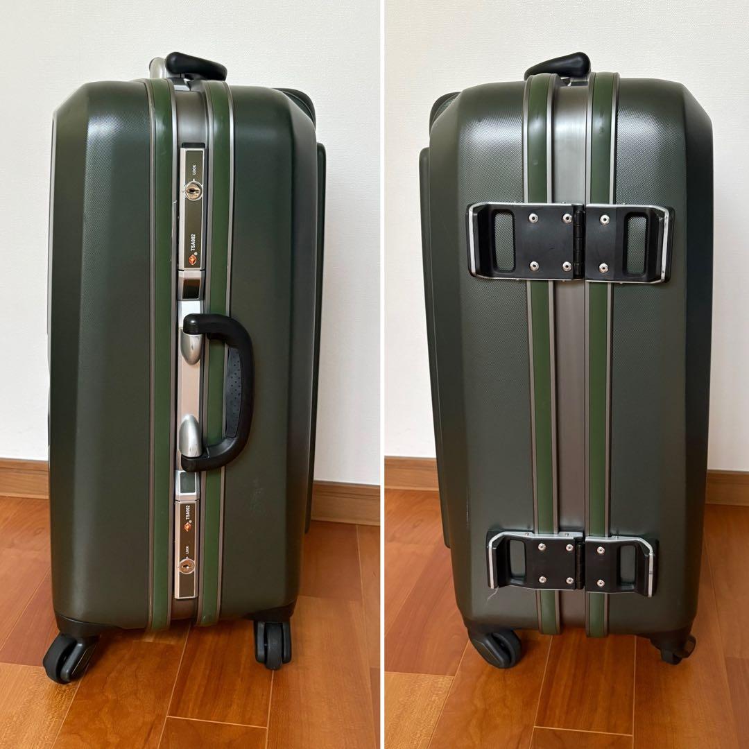 innovatorスーツケースINV22E ポーチ ステッカー収納袋タグ有54L