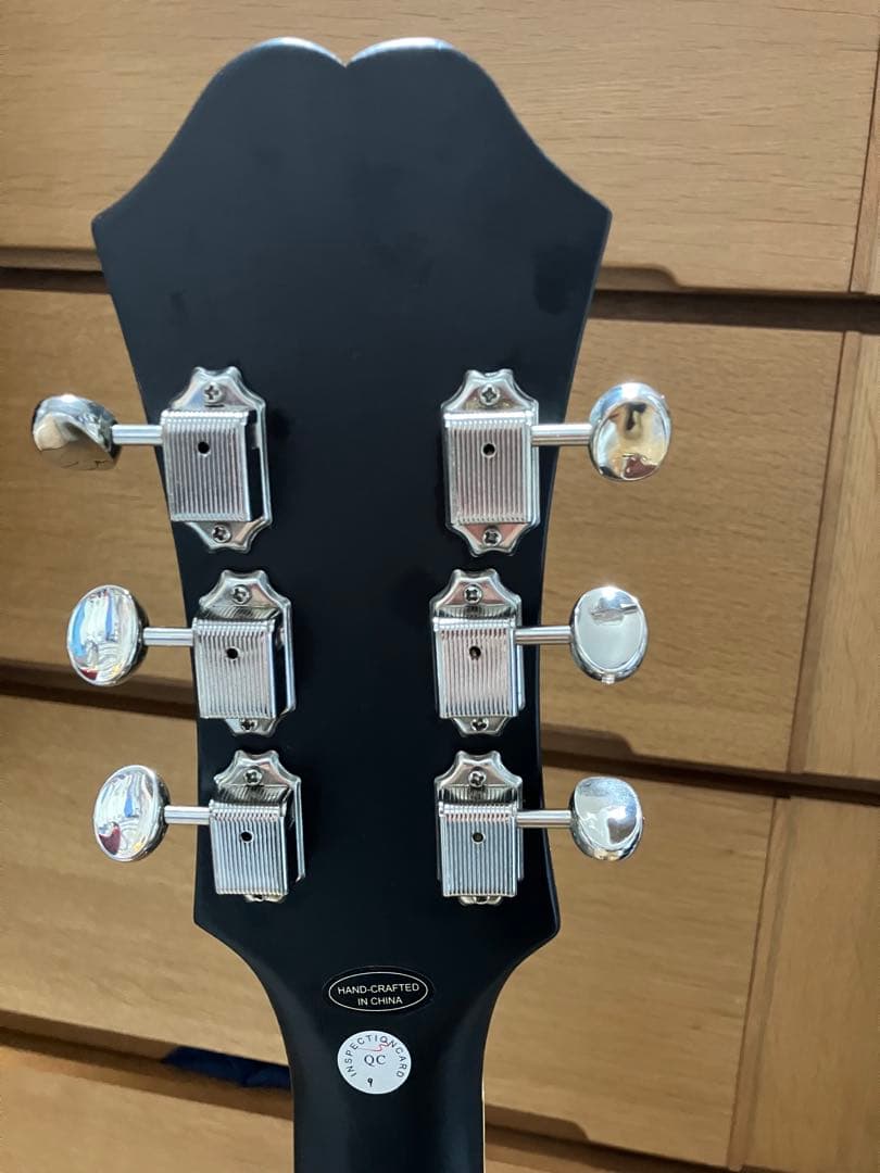 z*t様 Epiphone Casino Worn Ebony ギグバック付　カ