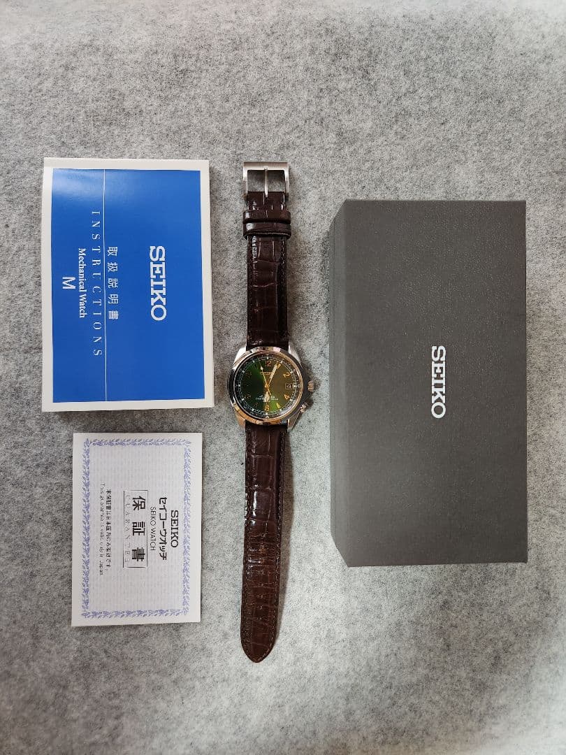 SEIKO アルピニスト SARB017自動巻き腕時計