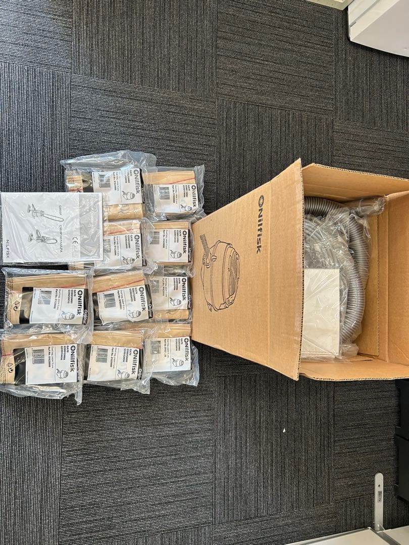 アスベスト対応真空掃除機GM80P HEPAフィルター掃除機 未使用品