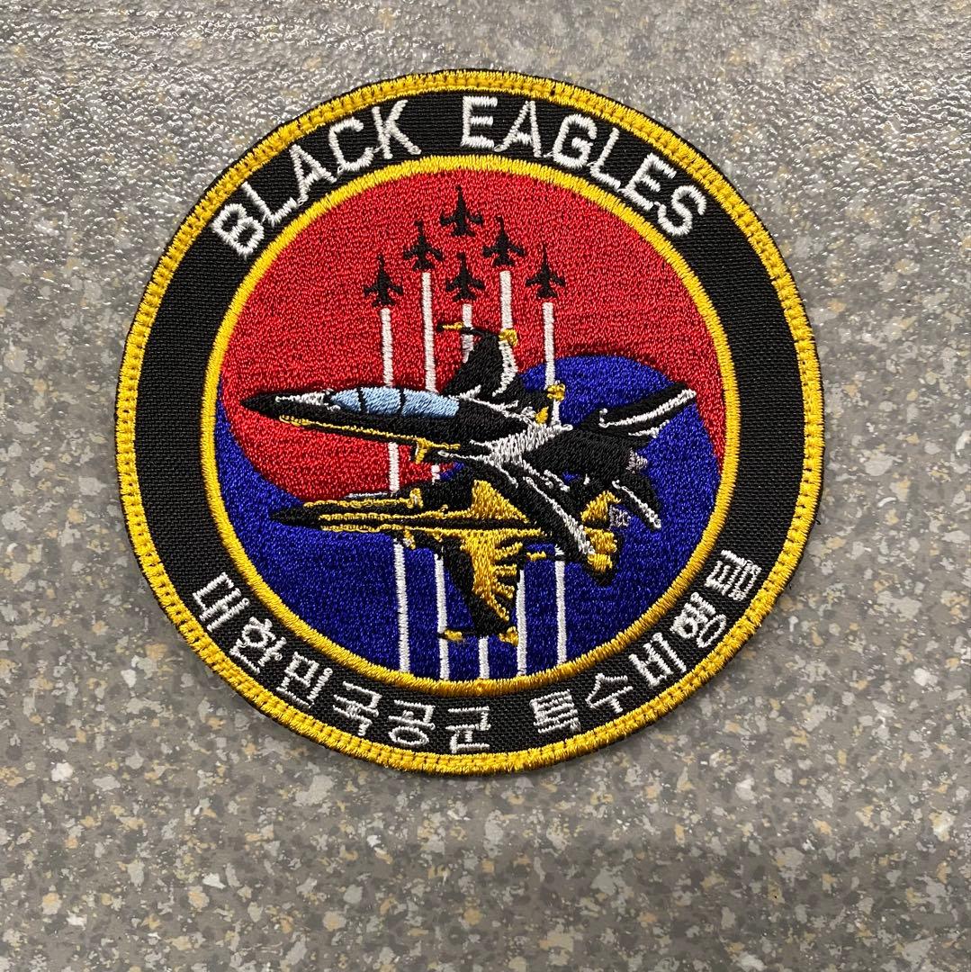 韓国空軍 ブラックイーグルス F/A-50 操縦士用 パッチ　ワッペン