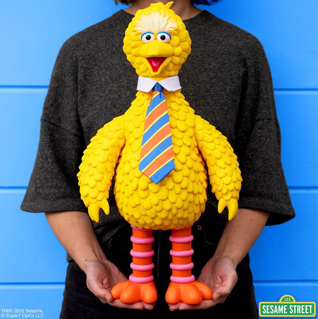 スーパーサイズ『セサミストリート』ビッグバード （ネクタイ） フィギュア
