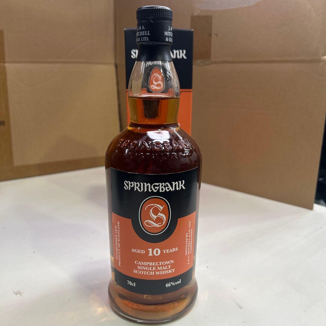5806 【未開栓箱付き】スプリングバンク10年700mL