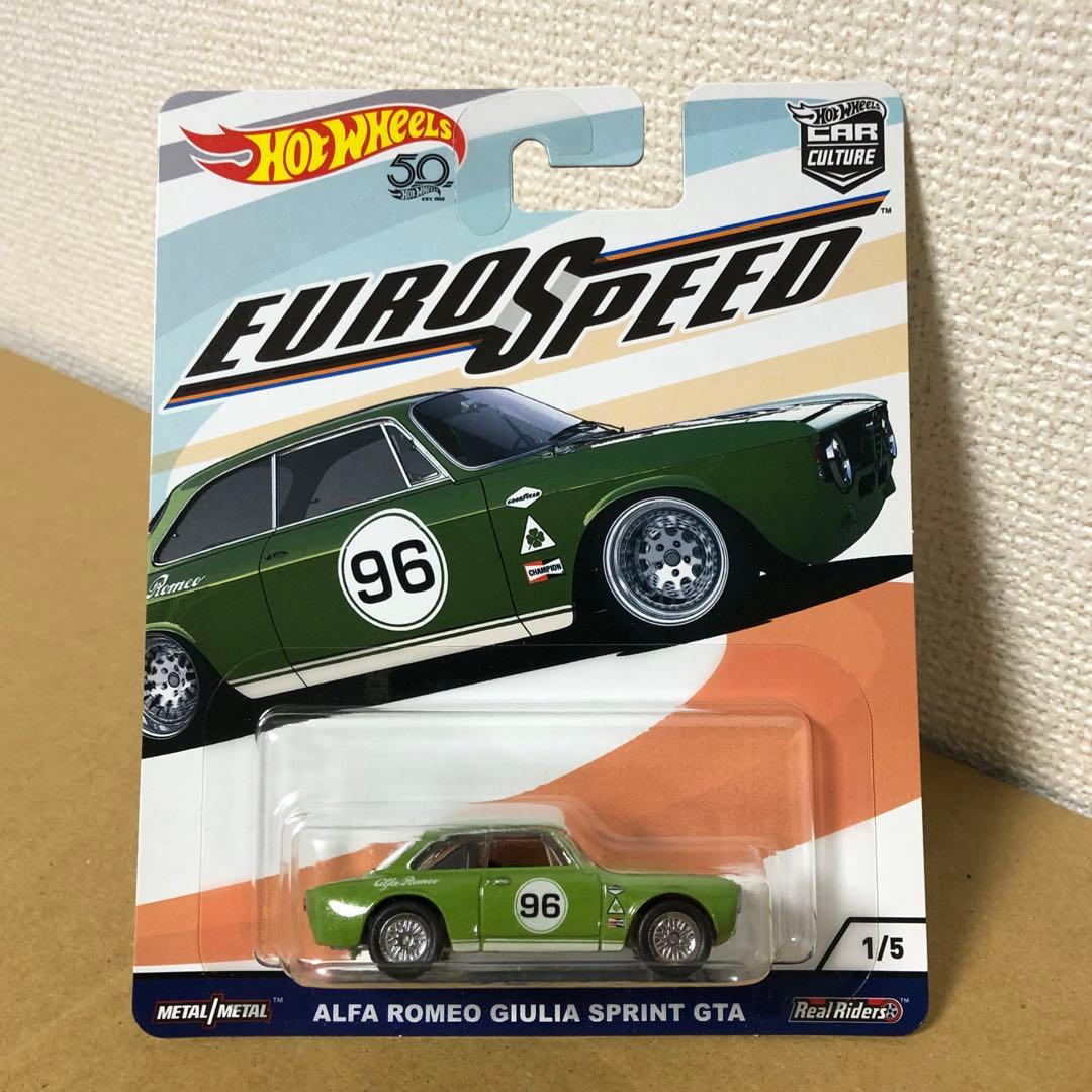 コンプリート　5台セット　ホットウィール　ユーロ スピード　EURO SPEED