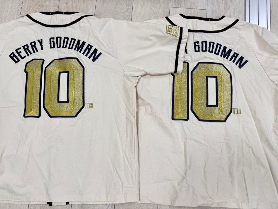 ベリーグッドマン10周年記念 ユニフォーム 2枚セット