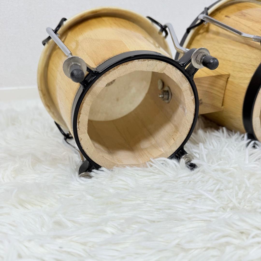 LP Music Collection ボンゴ ナチュラルウッド 入れ袋付き