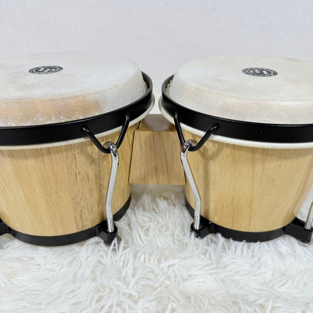 LP Music Collection ボンゴ ナチュラルウッド 入れ袋付き