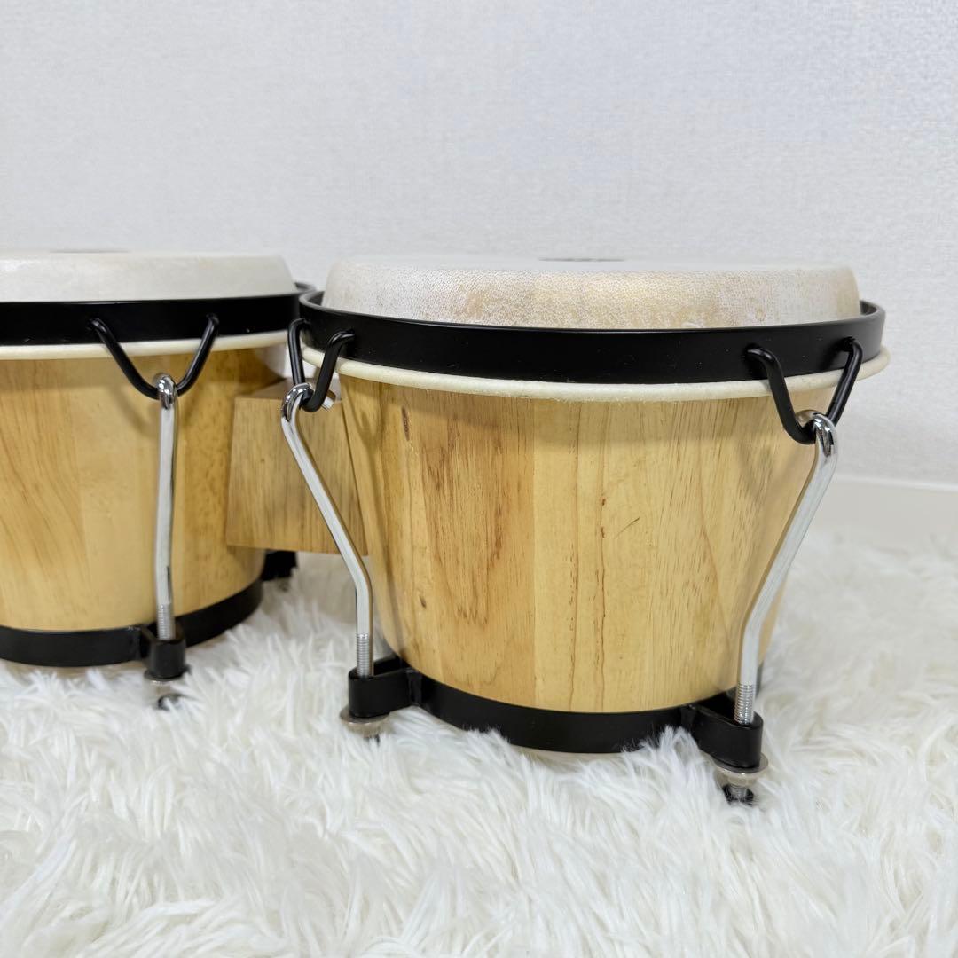 LP Music Collection ボンゴ ナチュラルウッド 入れ袋付き