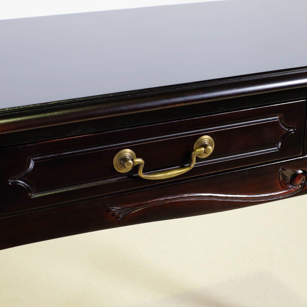 H 新品 コンソールテーブル アジアン 机 デスク サイドテーブル アンティーク