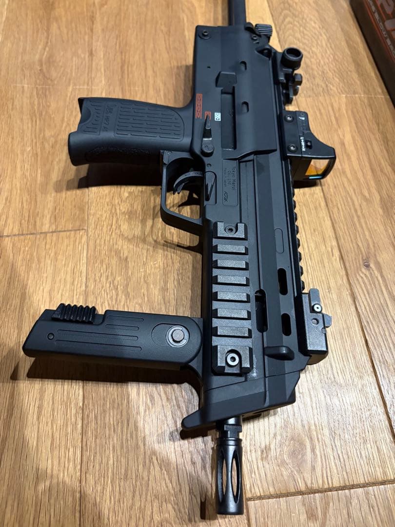 東京マルイMP7A1 ガスガン レールシステム搭載