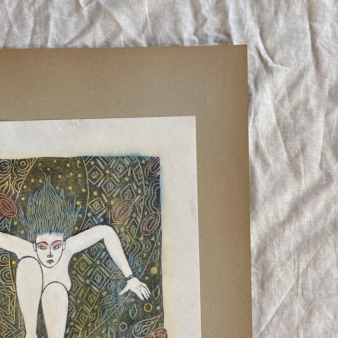 水彩画　絵画　骨董