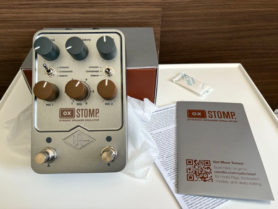 ギター UNIVERSAL AUDIO uafx OX Stomp