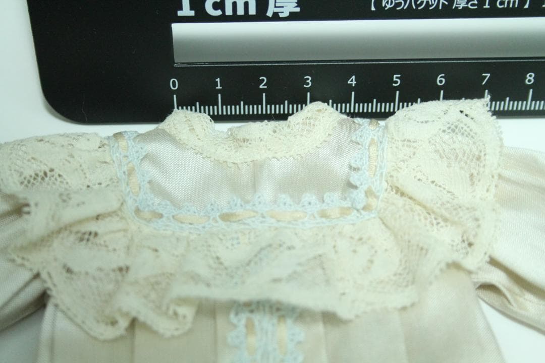 ◎新品◎タグ付き美品　27～28cm　ビスクドール用　シルクドレス フランス製
