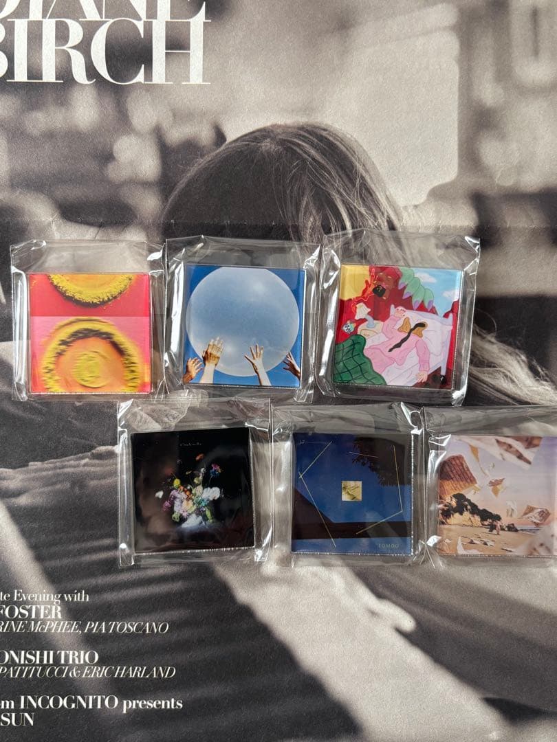 tomoo マグネット　6枚