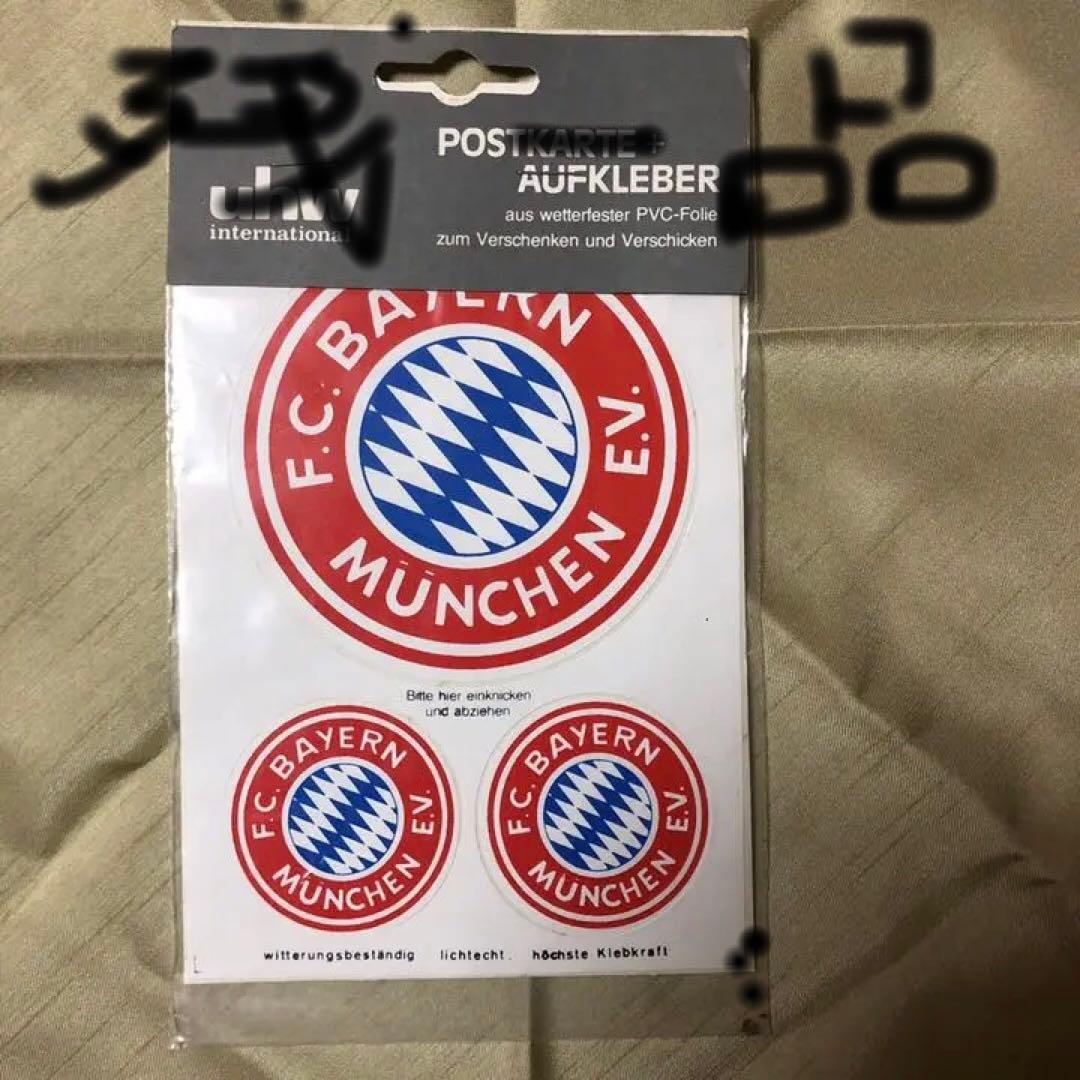西ドイツ時代のサッカーバイエルンミュンヘンのステッカー(超レア物)