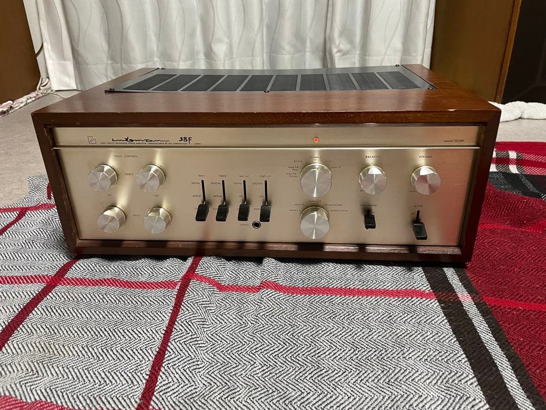 LUXMAN 真空管アンプ 38F