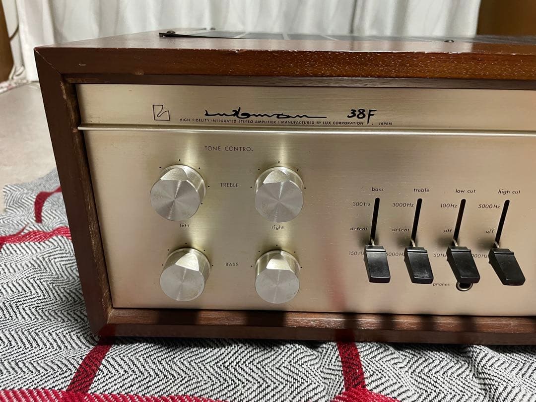 LUXMAN 真空管アンプ 38F